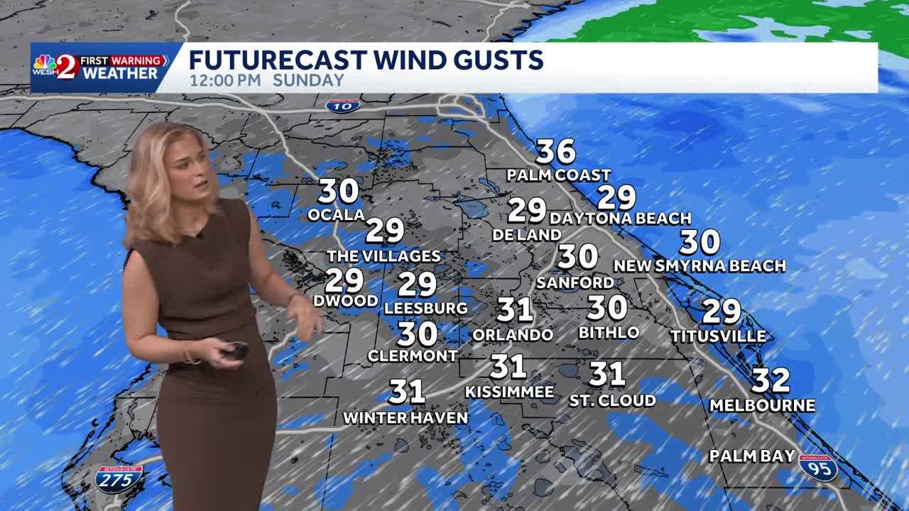 Showers and windy conditions to end the weekend| Forecast Video 10/25 — WESH 2 Orlando, College Station Community news