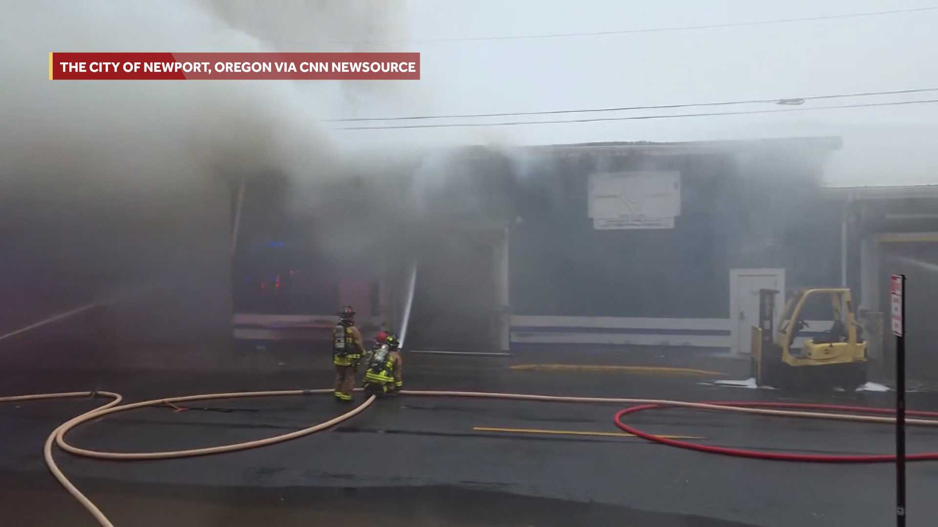 Possible ammonia contamination prompts evacuations after Oregon seafood plant fire, officials say — WESH 2 Orlando, College Station Schools news