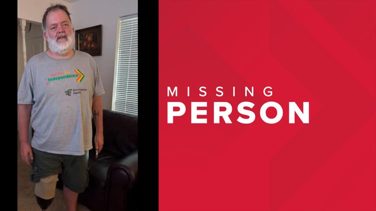 Missing person flyer for Melvin Schrader