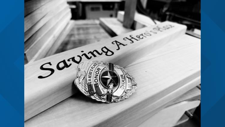National nonprofit honors fallen Copperas Cove officer with Honor Chair — KCEN (Central Texas), College Station Community news