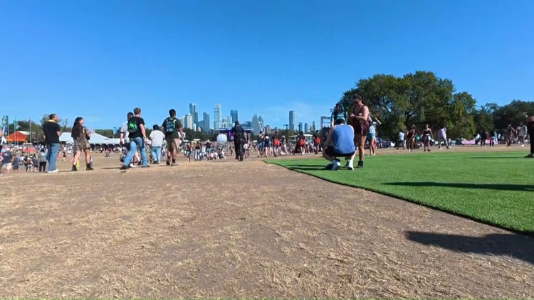 Zilker Park's Great Lawn remains closed following ACL Fest restoration — KVUE (Austin), College Station Community news